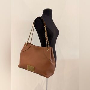 NWT Marc Jacobs Plaza Leather Large Tote - Cognac